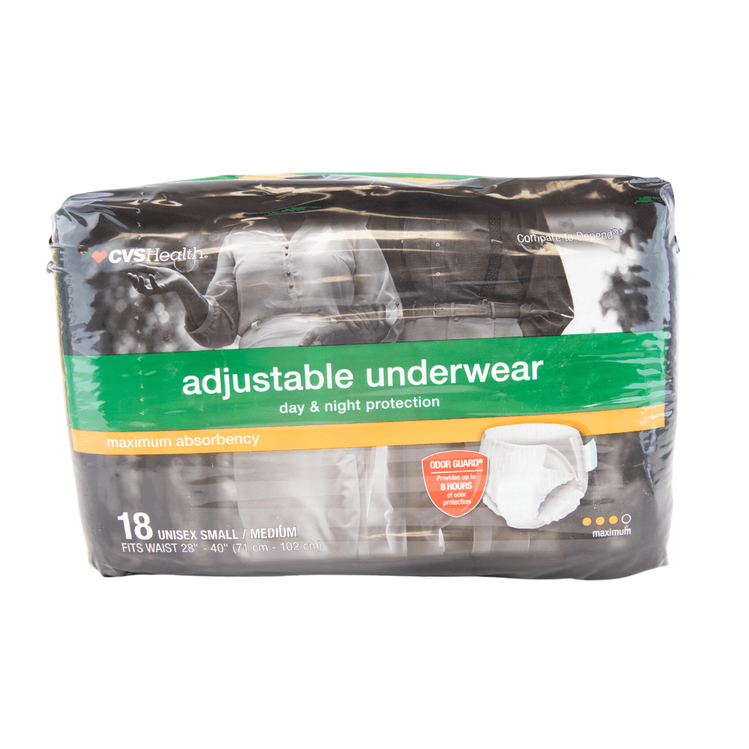 CVS Health Adult Underwear Overnight Absorbency, Small/Medium