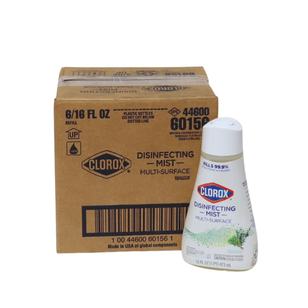 Clorox Disinfecting Mist Refill 16oz, (SOLD AS CASE) 6/carton