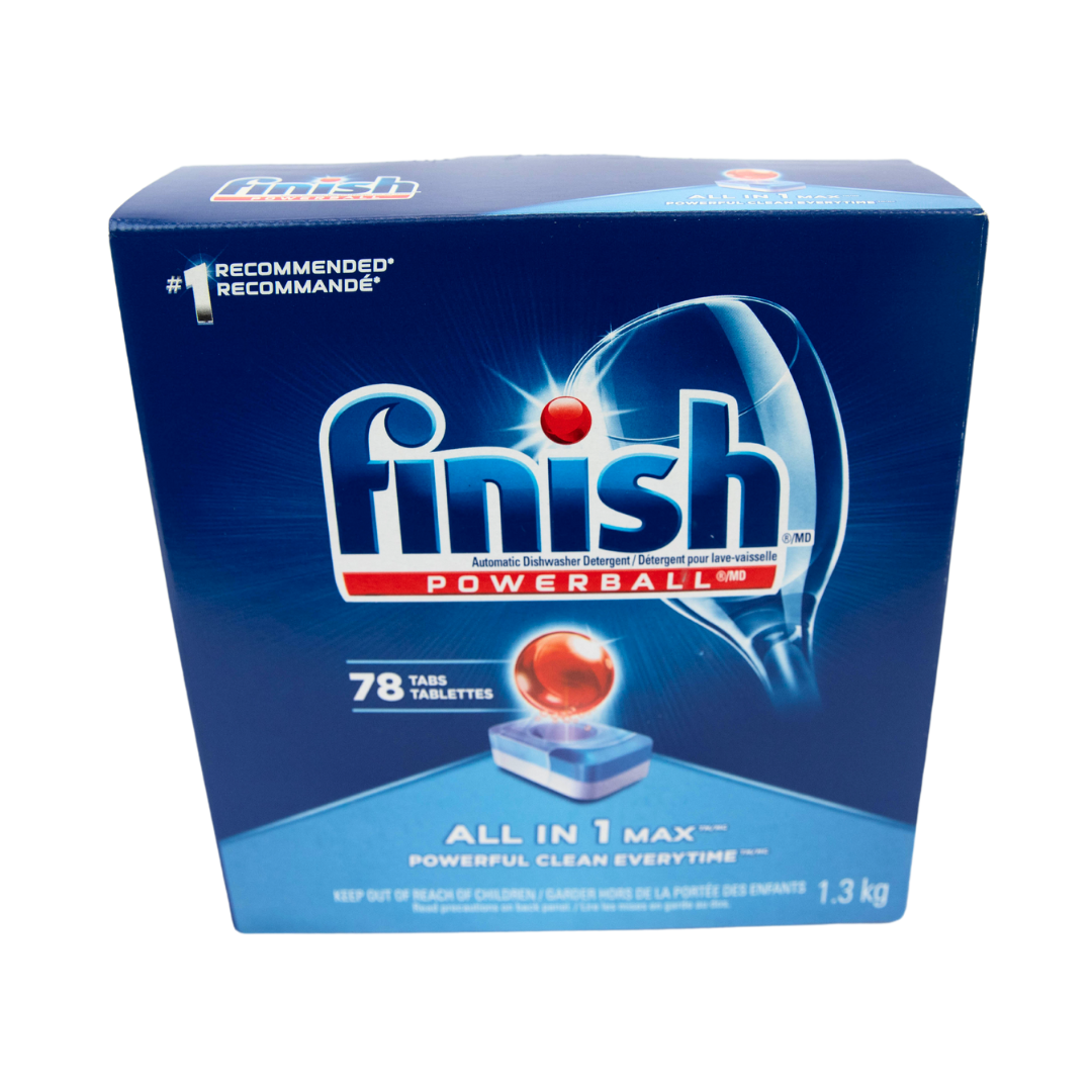 Finish Powerball Dishwashing Tablets, 78 Count