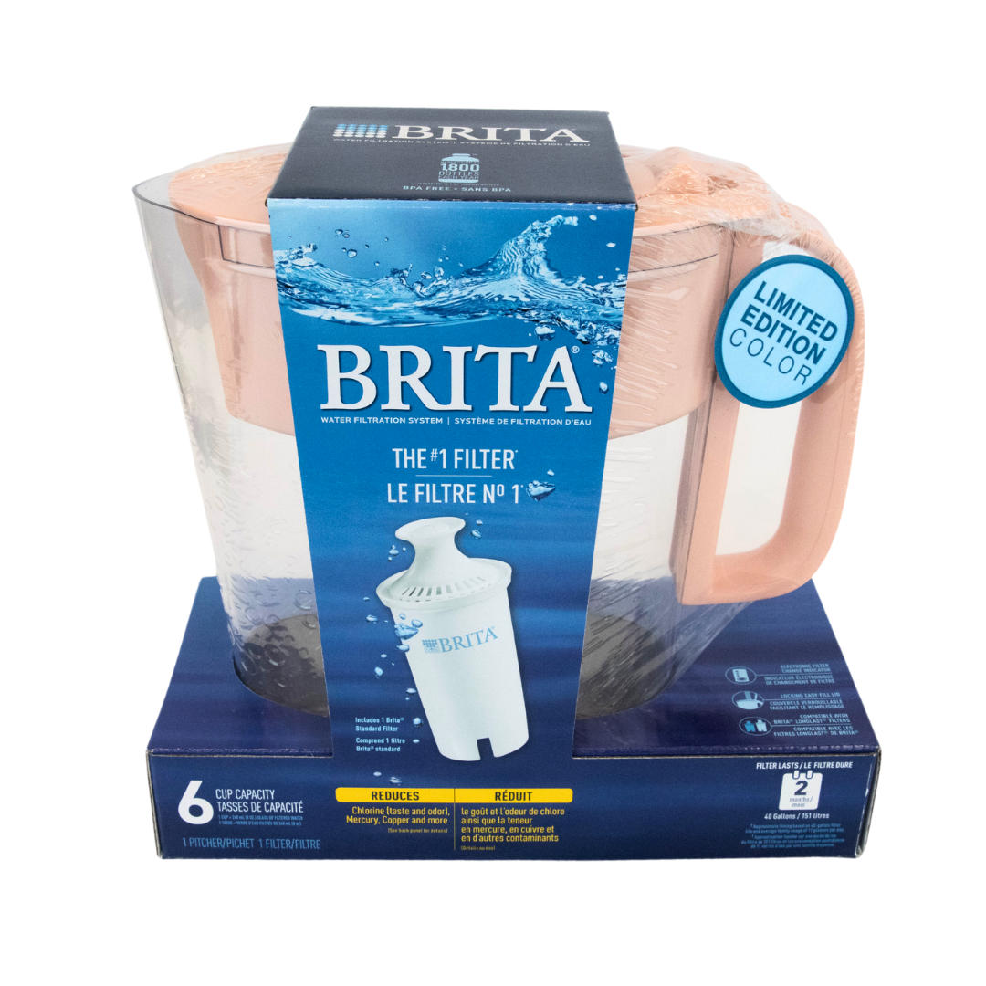 Brita Metro 6 Cup Filter Pitcher including filter