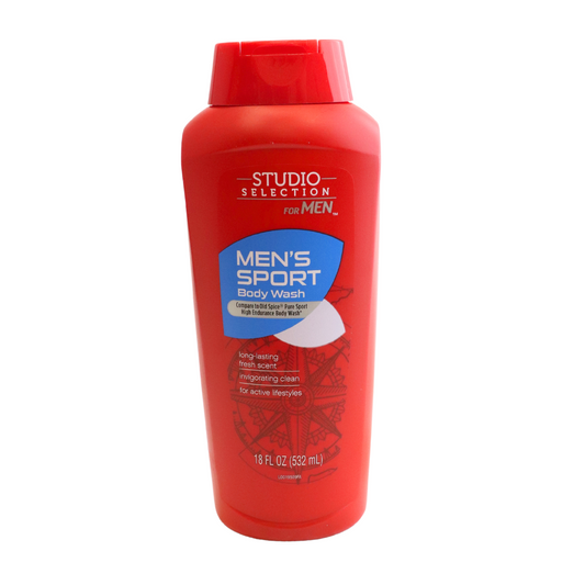 Studio Selection Men's Sport Bodywash 18oz