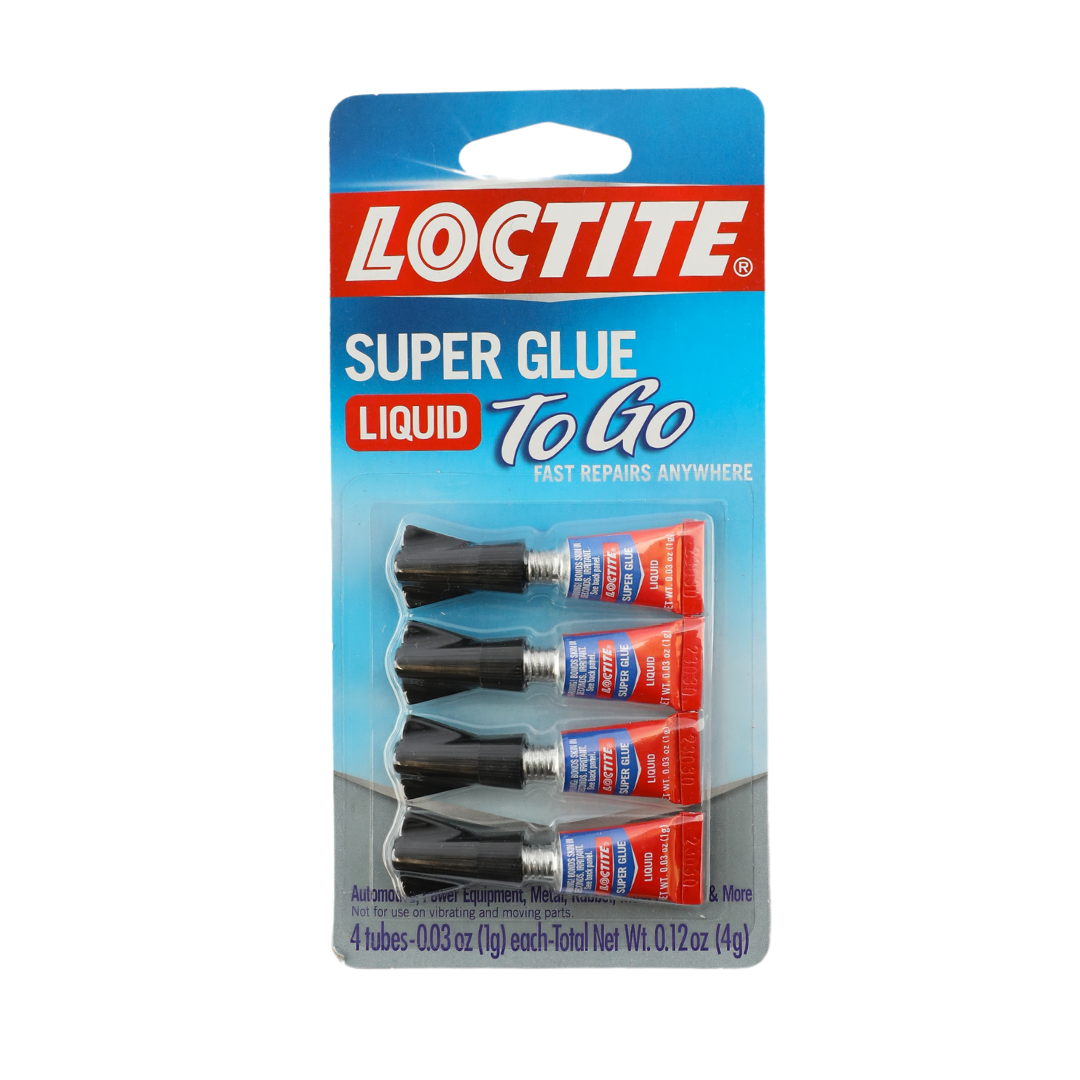 Loctite Super Glue Liquid To Go, 4 Count