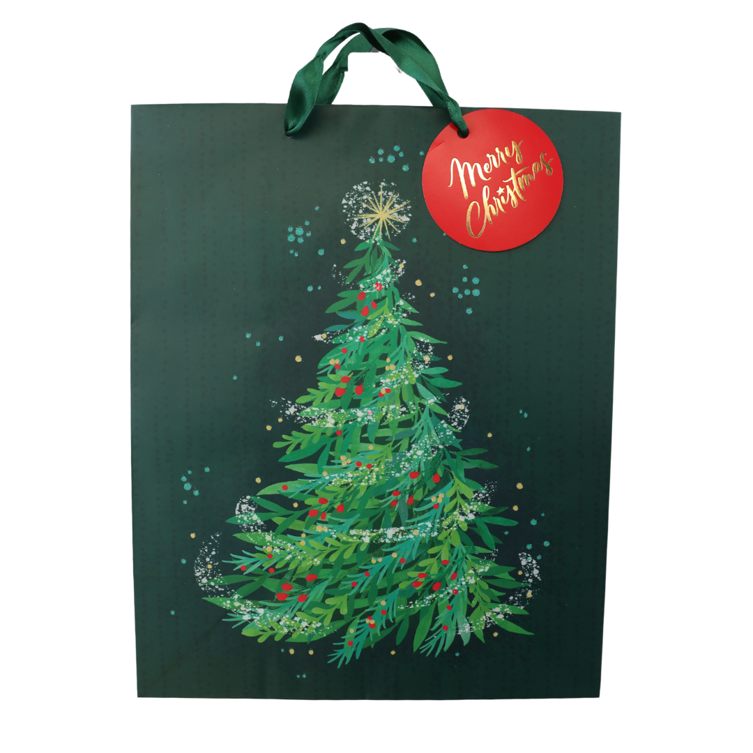 RANDOM Assortment Hallmark Christmas Gift Bags, 13" x 10"