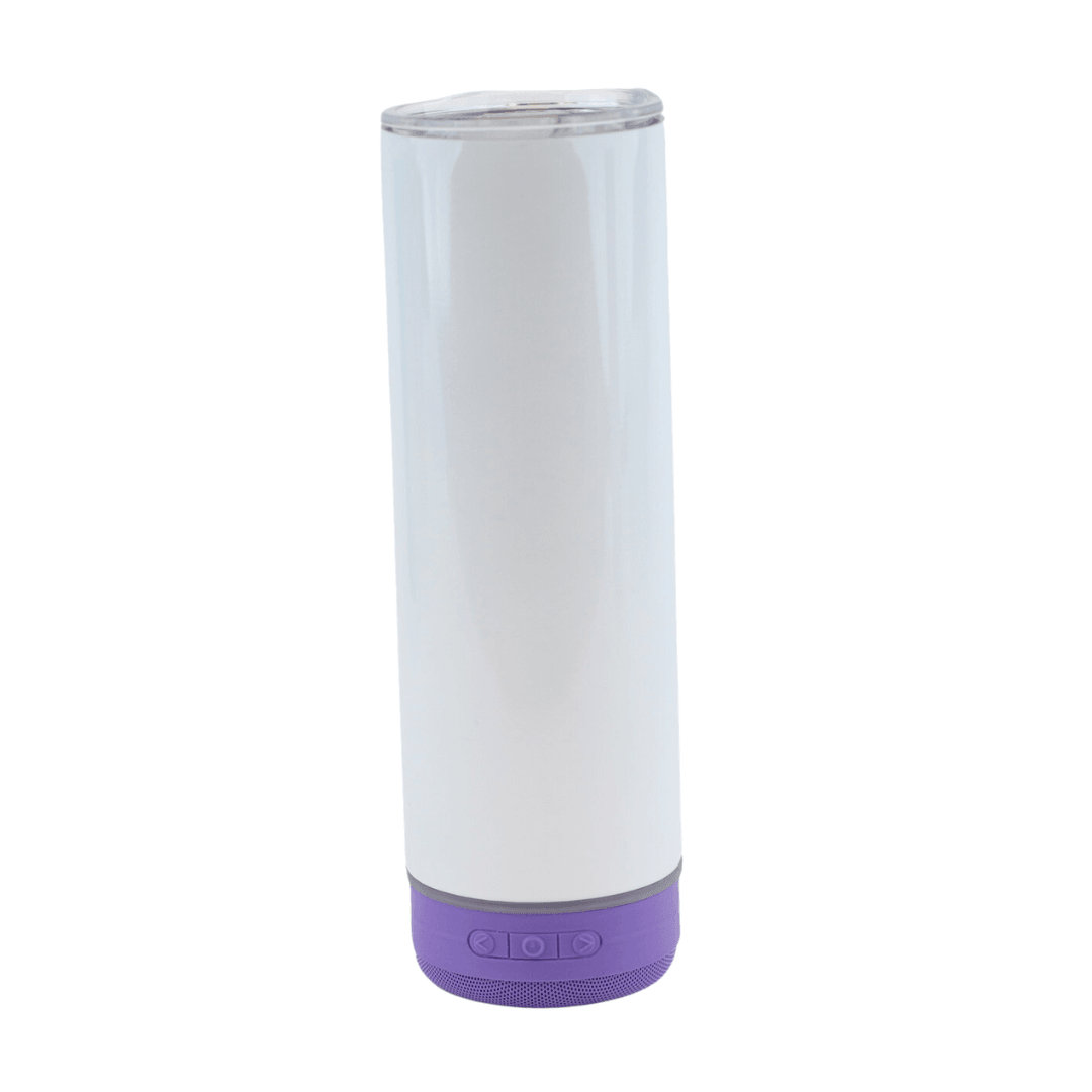 20oz 2024 Speaker tumbler | Sublimation Blank Tumbler | Wholesale Straight White Tumblers | FREE SHIPPING | Speaker