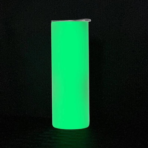 20oz Sublimation or Laser Etch Blank Tumbler GLOW in the Dark