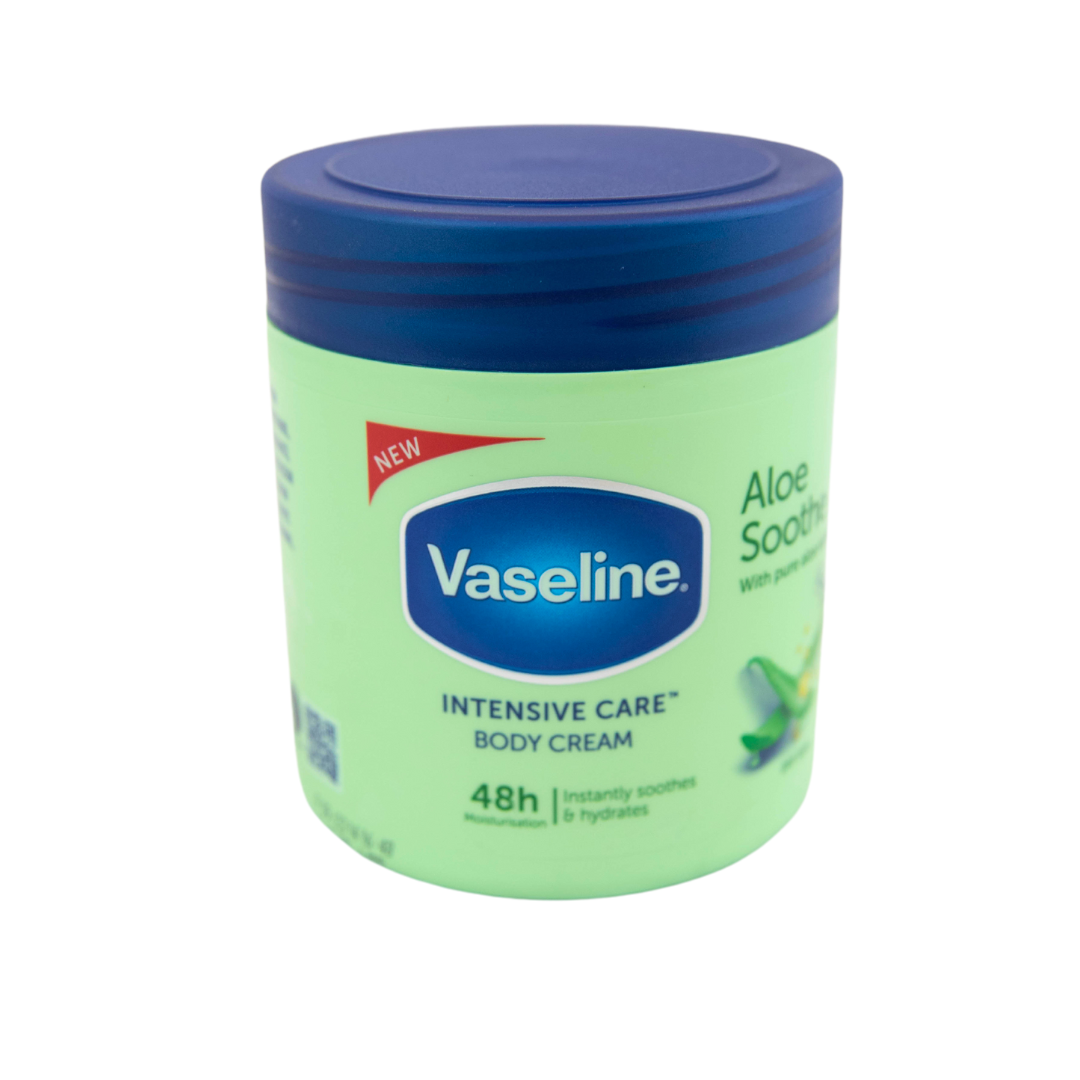 Vaseline Aloe Soothe or Advanced Repair Body Cream 400mL