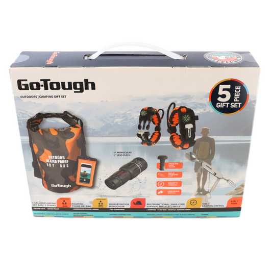 Go-Tough 5 Piece Outdoor Camping Gift Set