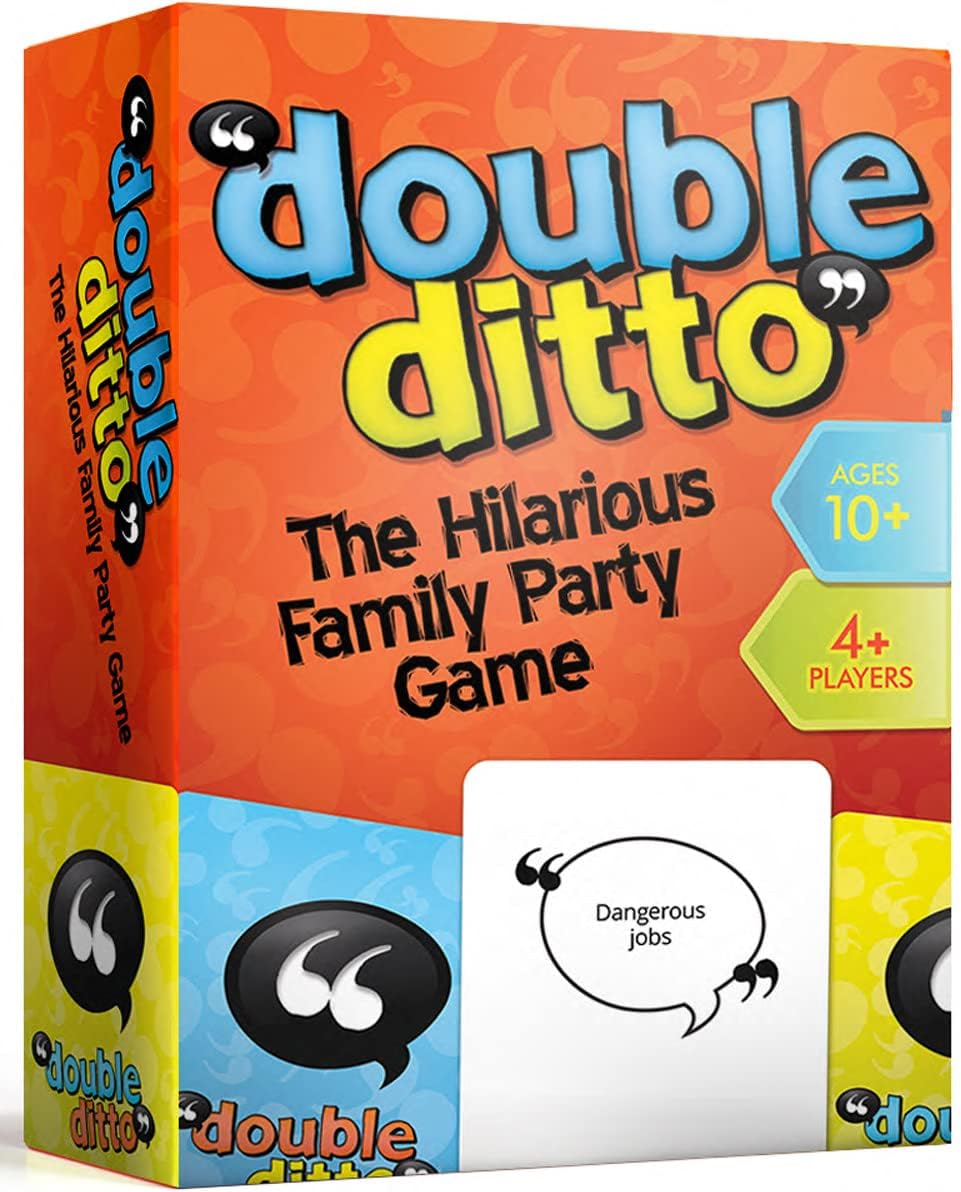 Double Ditto - Award-Winning Family Party Game, Ages 8+