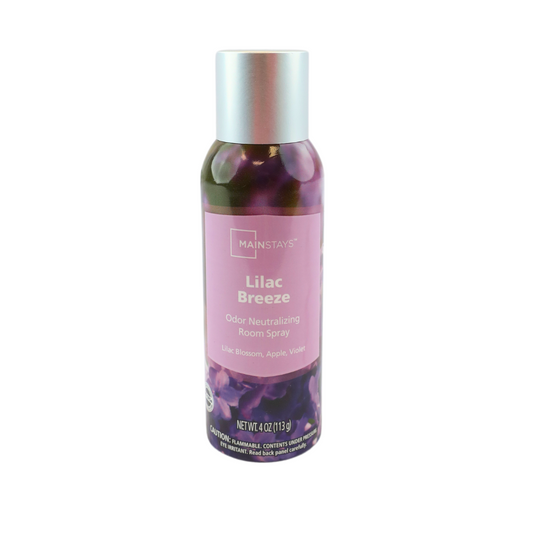 Mainstays Room Spray  Lilac Breeze Odor Neutralizing 4oz