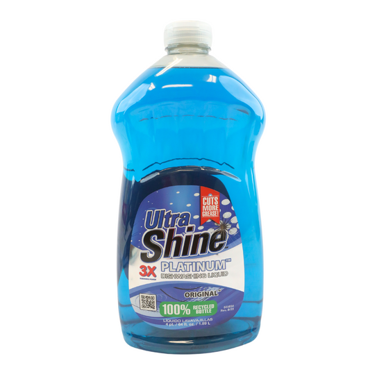 Ultra Shine 3X Platinum Original Dish Washing Liquid 64oz