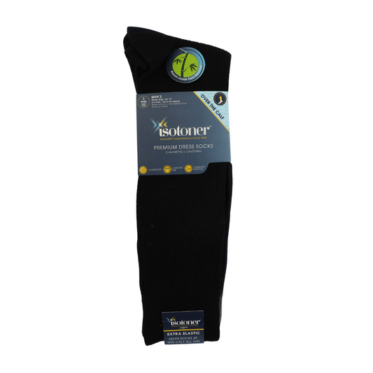 Isotoner Boot Socks Men Size 10 to 13, 3 Count