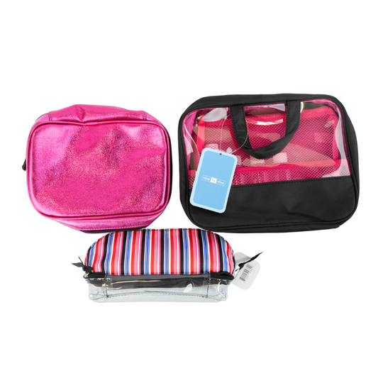 Nine To Nine RANDOM Assortment of Makeup Bags and Organizers