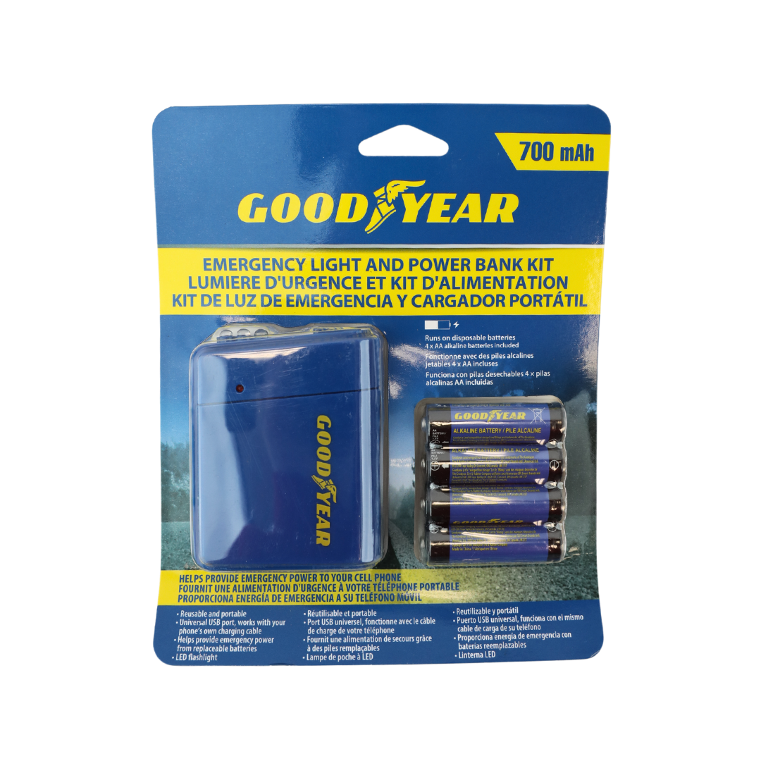 Good Year Emergency Light and Power Bank Kit 700mAh