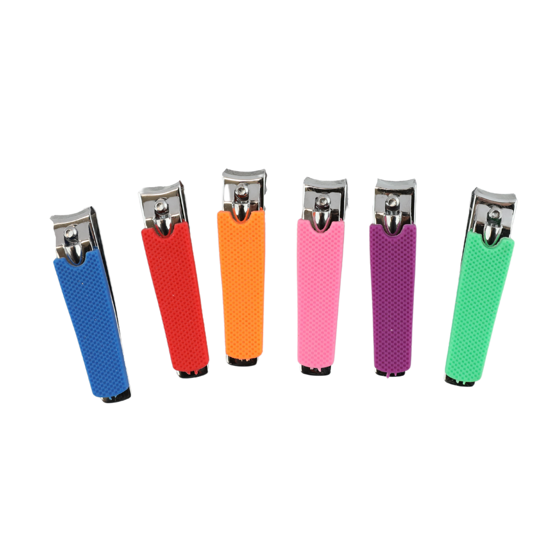 Optic Nail Clipper with Silicone Grip *RANDOM* Assorted Colors