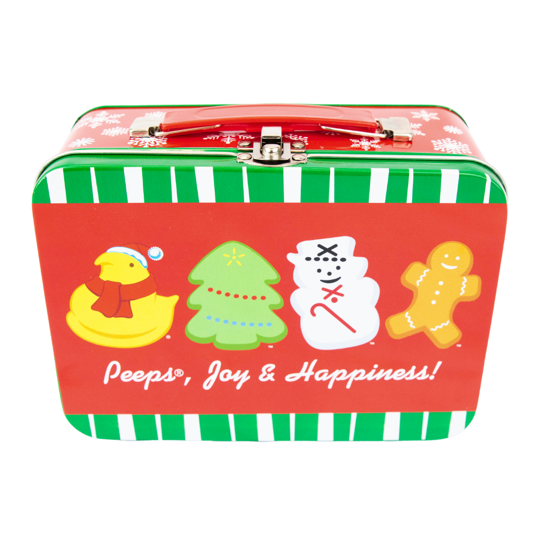 Peeps Holiday Cookie Tin 5" x 7"