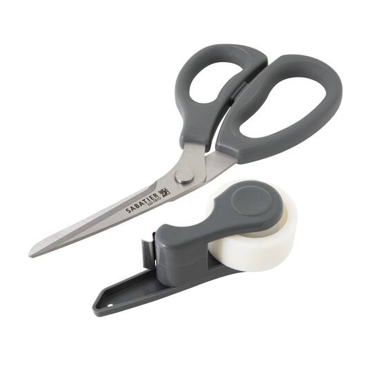 Sabatier 2-in-1 All-Purpose Scissors with Removable Tape