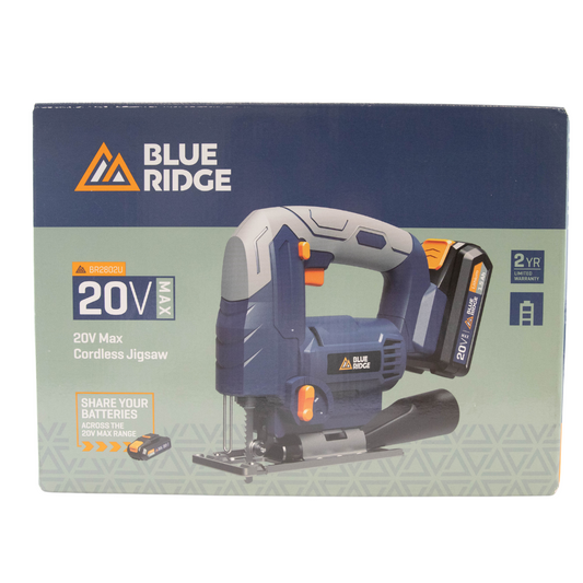 Blue Ridge Jigsaw 20V Cordless BR2802U