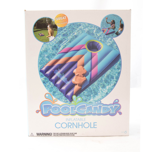 Pool Candy Inflatable Floating Cornhole