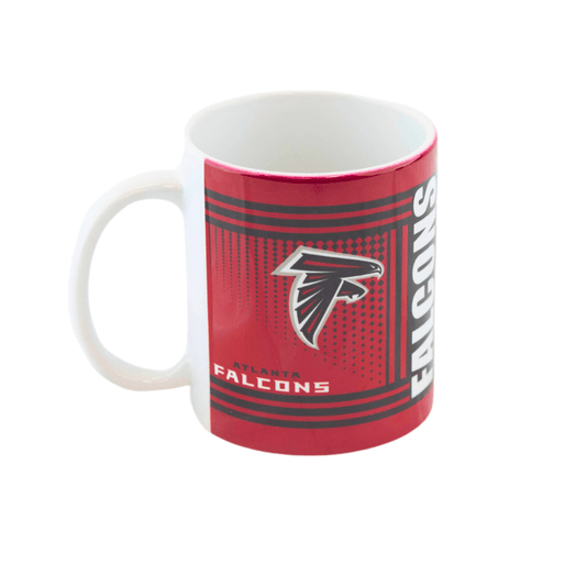 NFL Atlanta Falcons Licensed White & Red Hero Coffee Mug 11oz