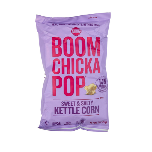 Angie's Boom Chicka Pop Sweet & Salty Kettle Corn 24 Count Case SOLD AS CASE ONLY-BEST BY 10/16/24