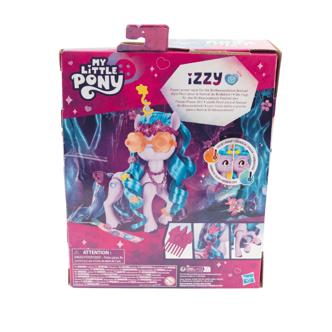 My Little Pony Izzy Moonbow, 7" x 3", Ages 5+