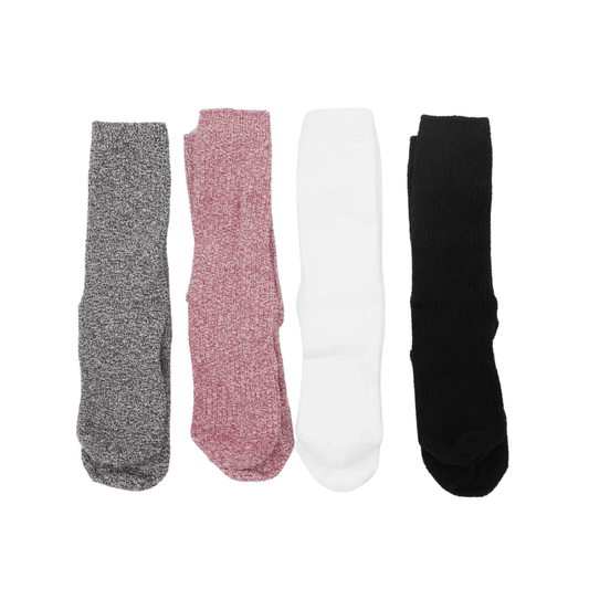 EEDOR Women's Fuzzy Socks 4 Count