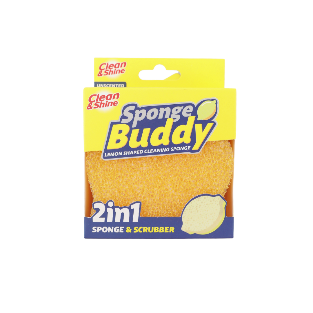 Sponge Buddy 2 in 1 Sponge and Scrubber