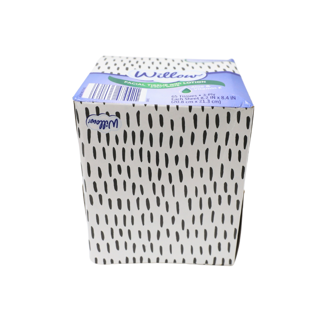 Willow Facial Tissue 65 Count