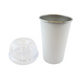 Sublimation White Stainless Steel Double Wall Pint Cup 16oz**Must purchase dome lid separately**