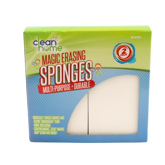 Clean Home Magic Erasing Sponges, 2 Count