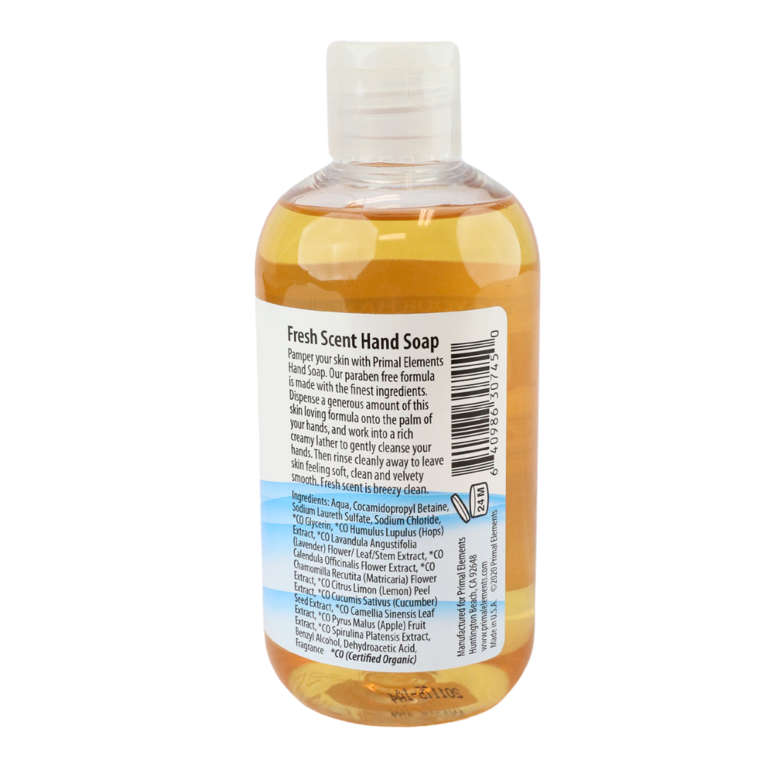 Primal Elements Fresh Scent Hand Soap 8oz