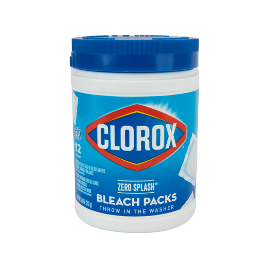 Clorox Zero Splash Bleach Packs, 12 Count