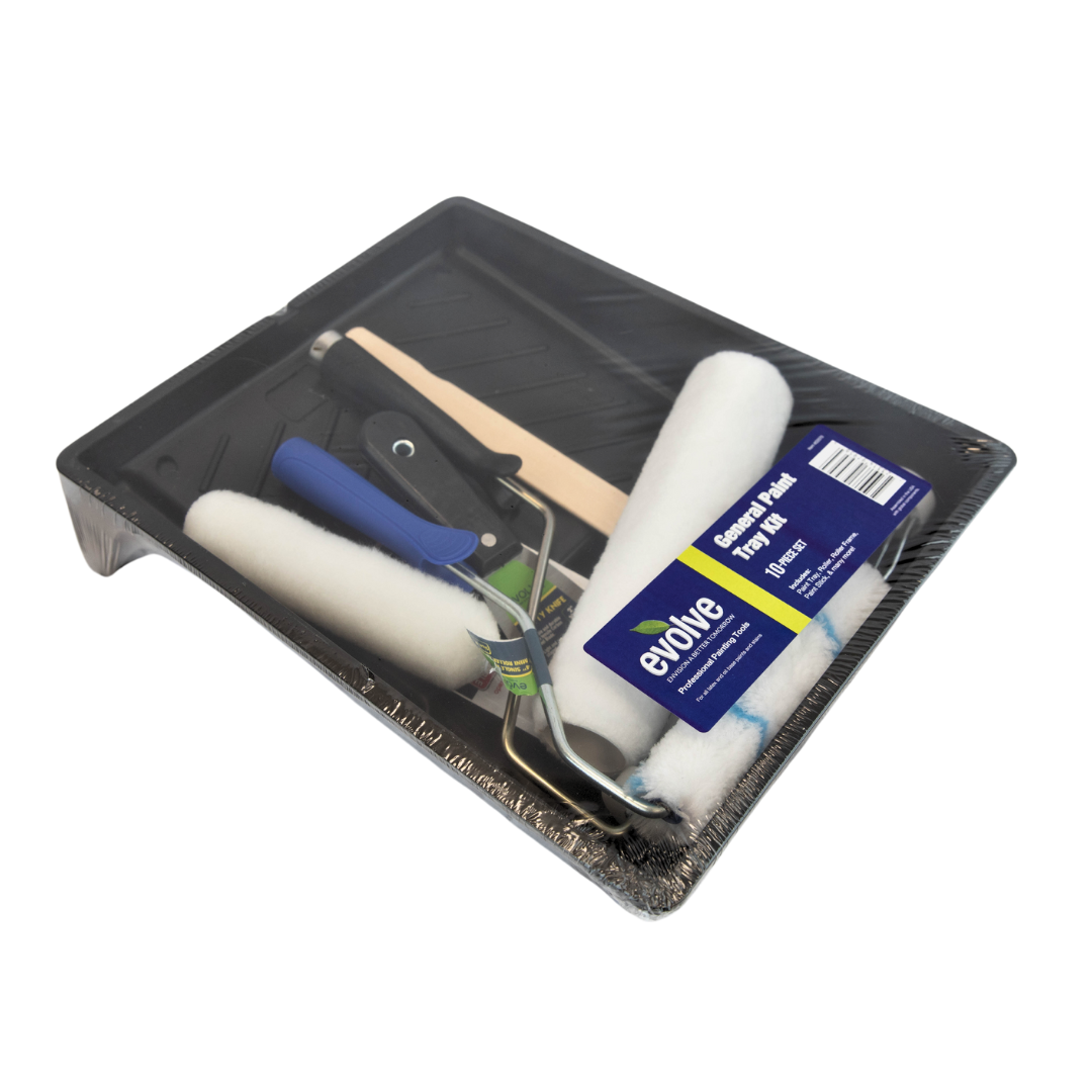 Evolve General 10 Piece Paint Tray Kit