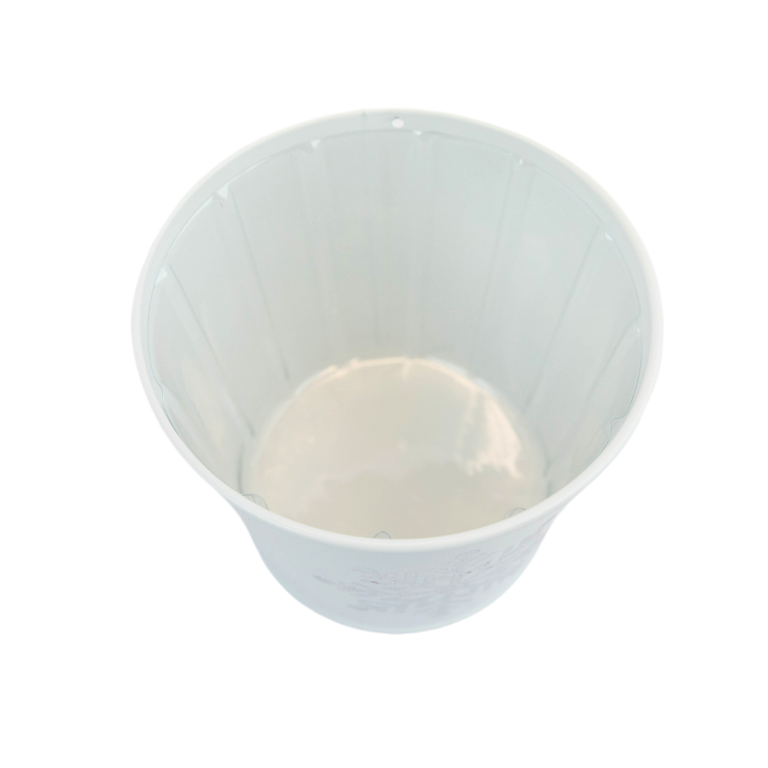 Small White Snowflake Pail