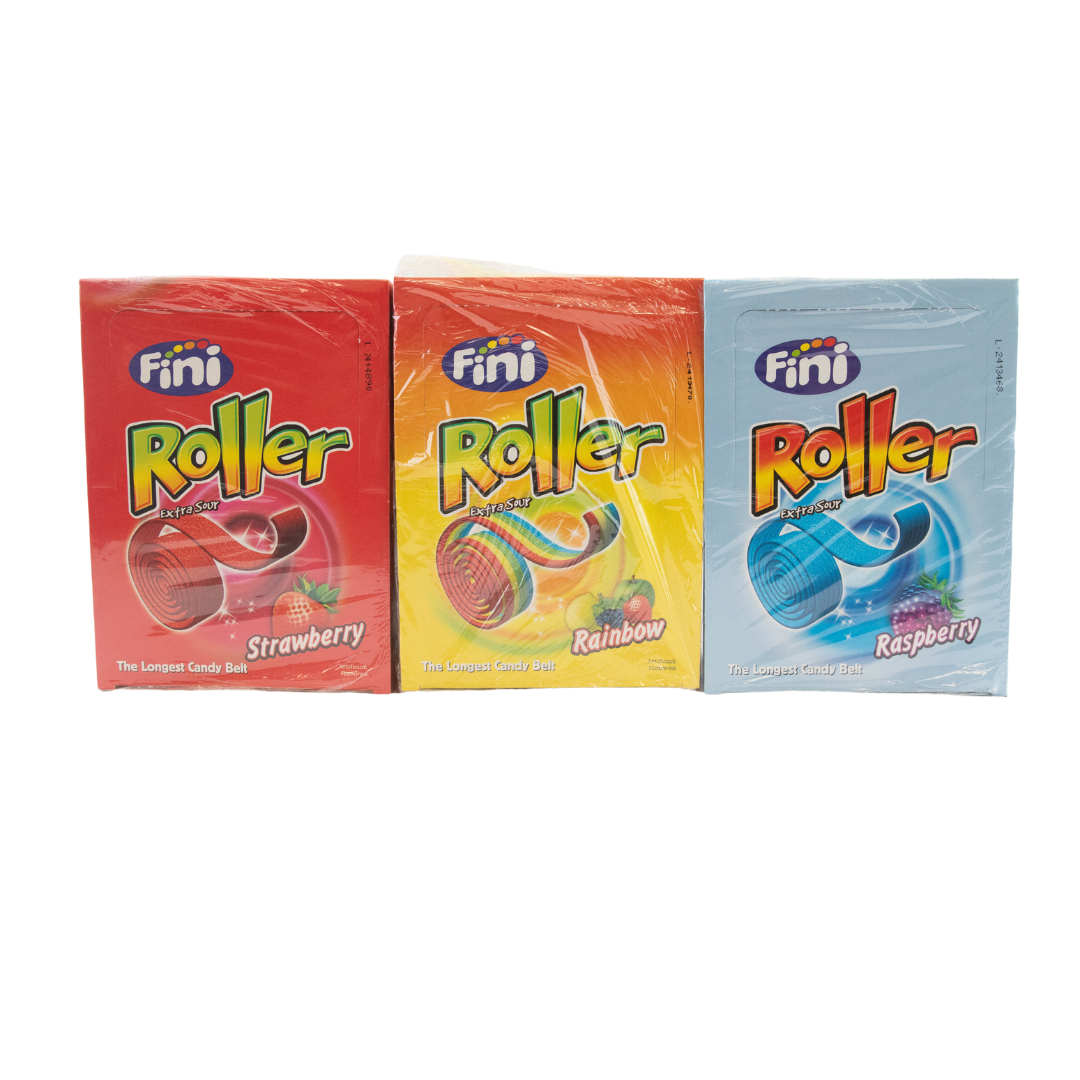 Fini Roller Fruit Candy Assortment 40 Count-BEST BY IN DESCRIPTION