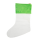 Sublimation Blank Christmas Stocking, 16" x 6"