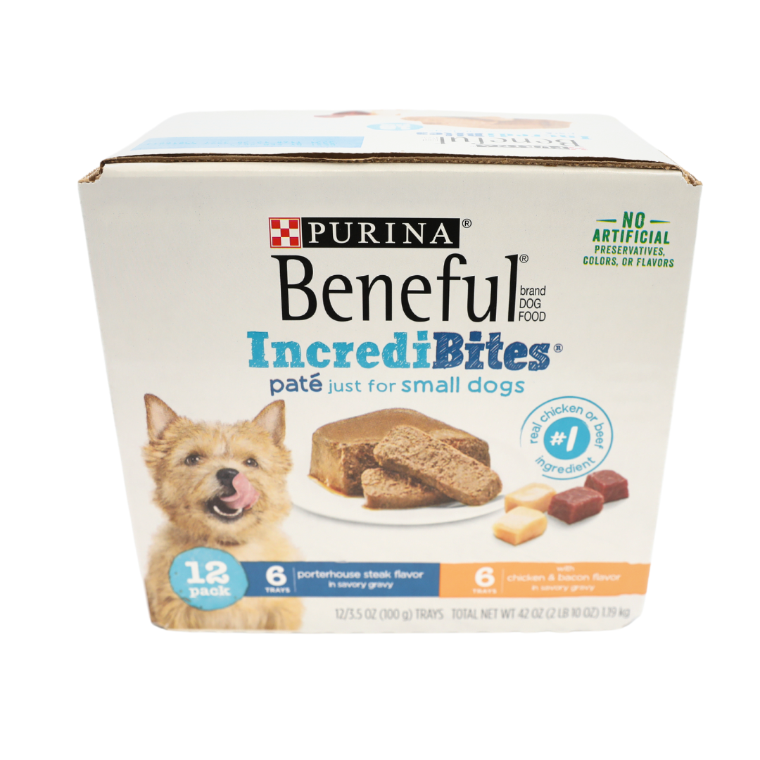 Purina Beneful Incredibites Dog Food for Small Dogs, 12 Count