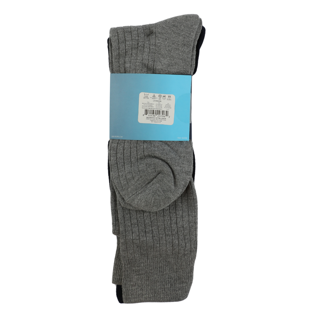 Isotoner Boot Socks Men Size 10 to 13, 3 Count