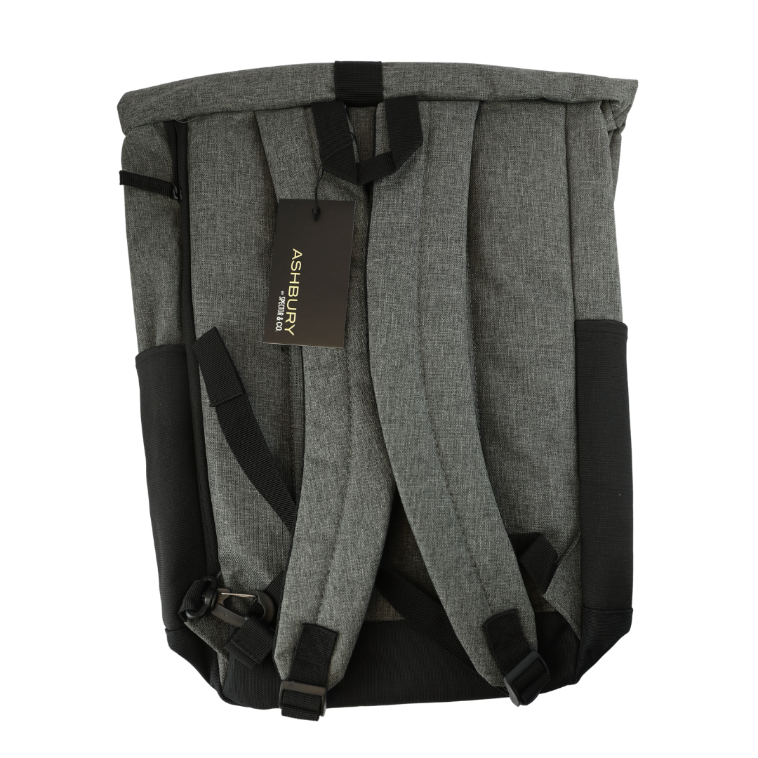 Ashbury Travel-Ready Backpack Grey