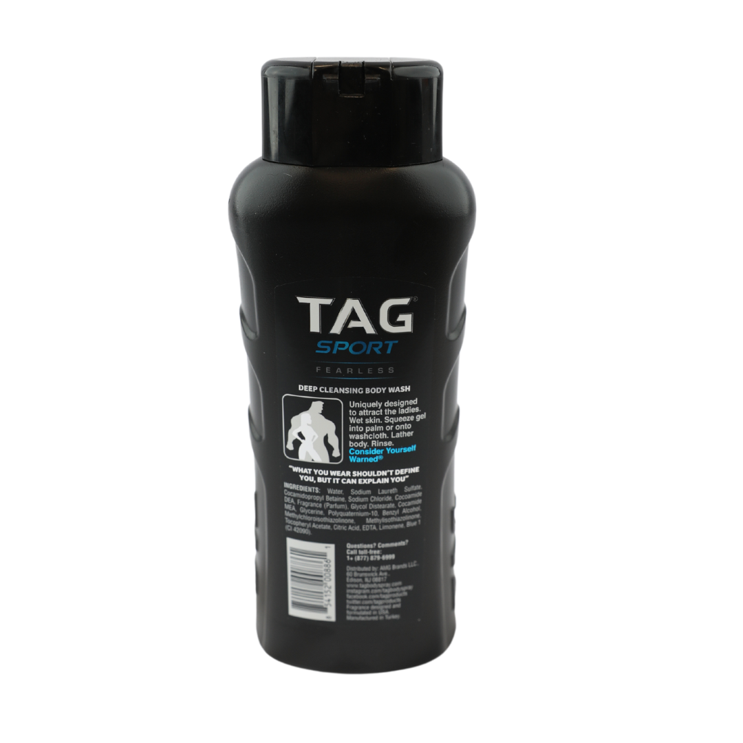 Tag Sport Fearless Body Wash 18oz