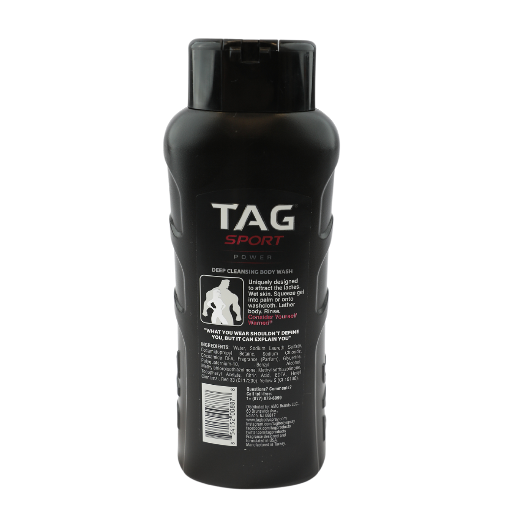 Tag Sport Power Bodywash 18oz