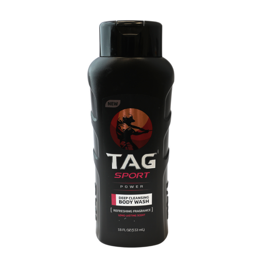 Tag Sport Power Bodywash 18oz