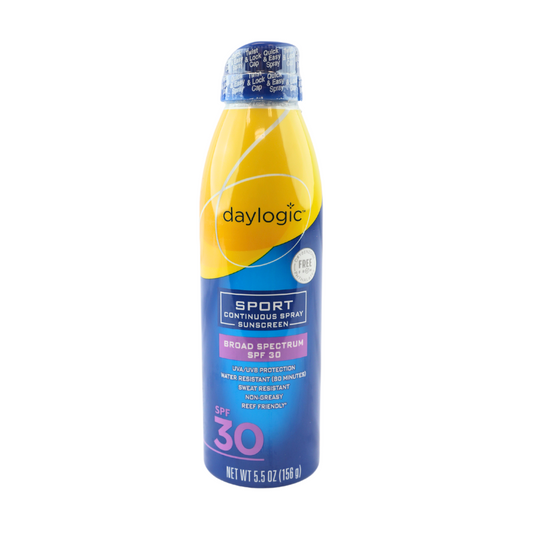 Daylogic Sport Sunscreen Spray SPF 30 5.5oz-BEST BY 06/13/25