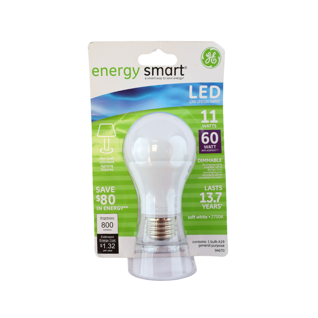 GE Energy Smart LED Light Bulb