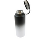 Sublimation Black and White Water Bottle 32oz