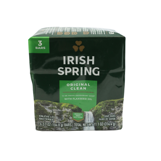 Irish Spring Original Soap Bars, 3 Count