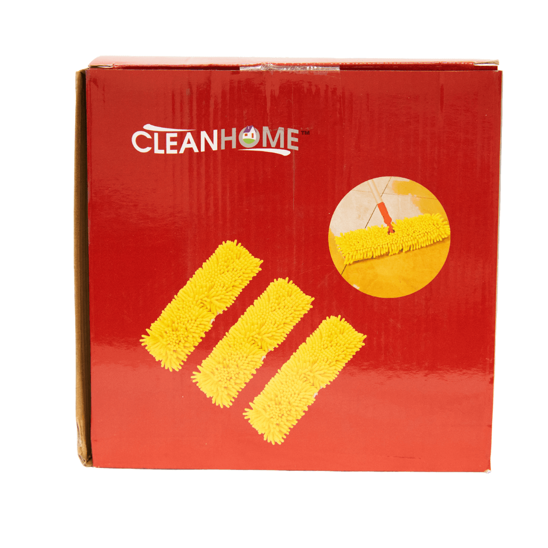 Clean Home 3 Pack Microfiber Mop Pads