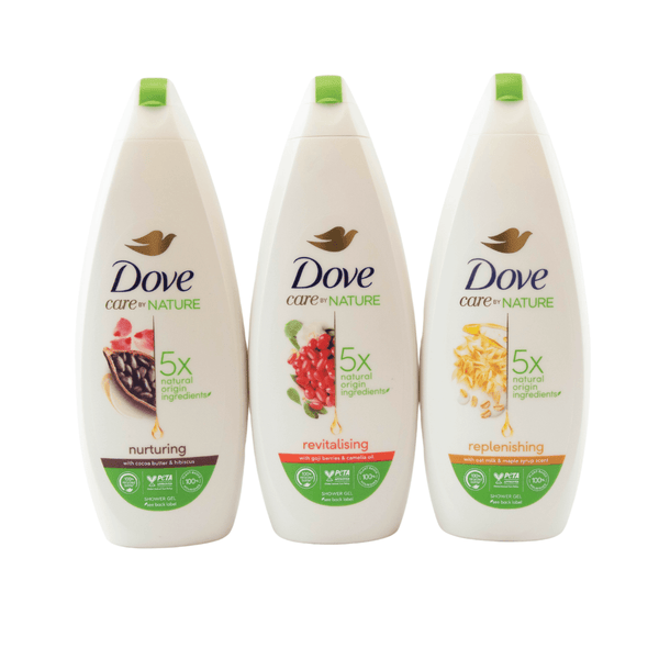 10 Dove Body Wash Bundle factory Assorted scents (500ml)