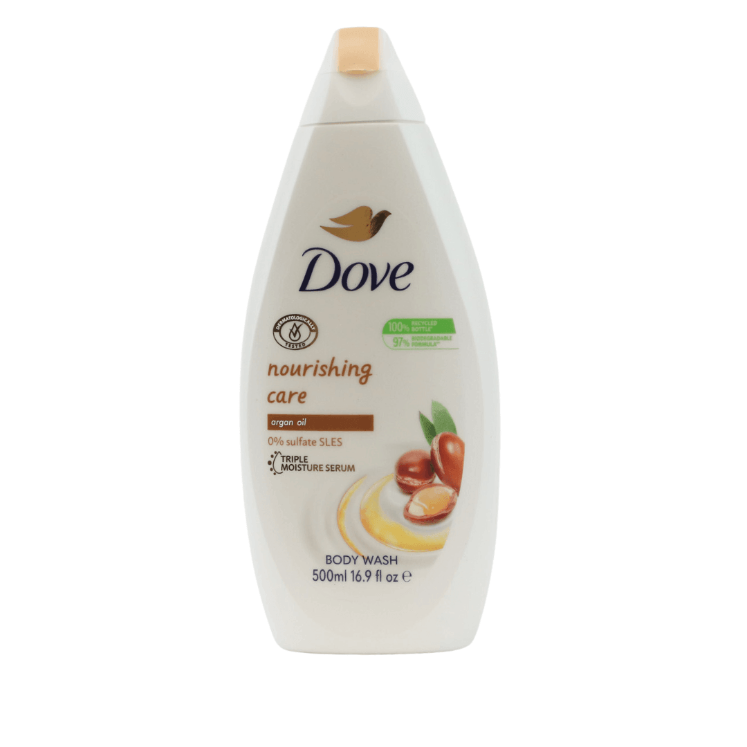Dove Nourishing Silk Body Wash Shower Gel