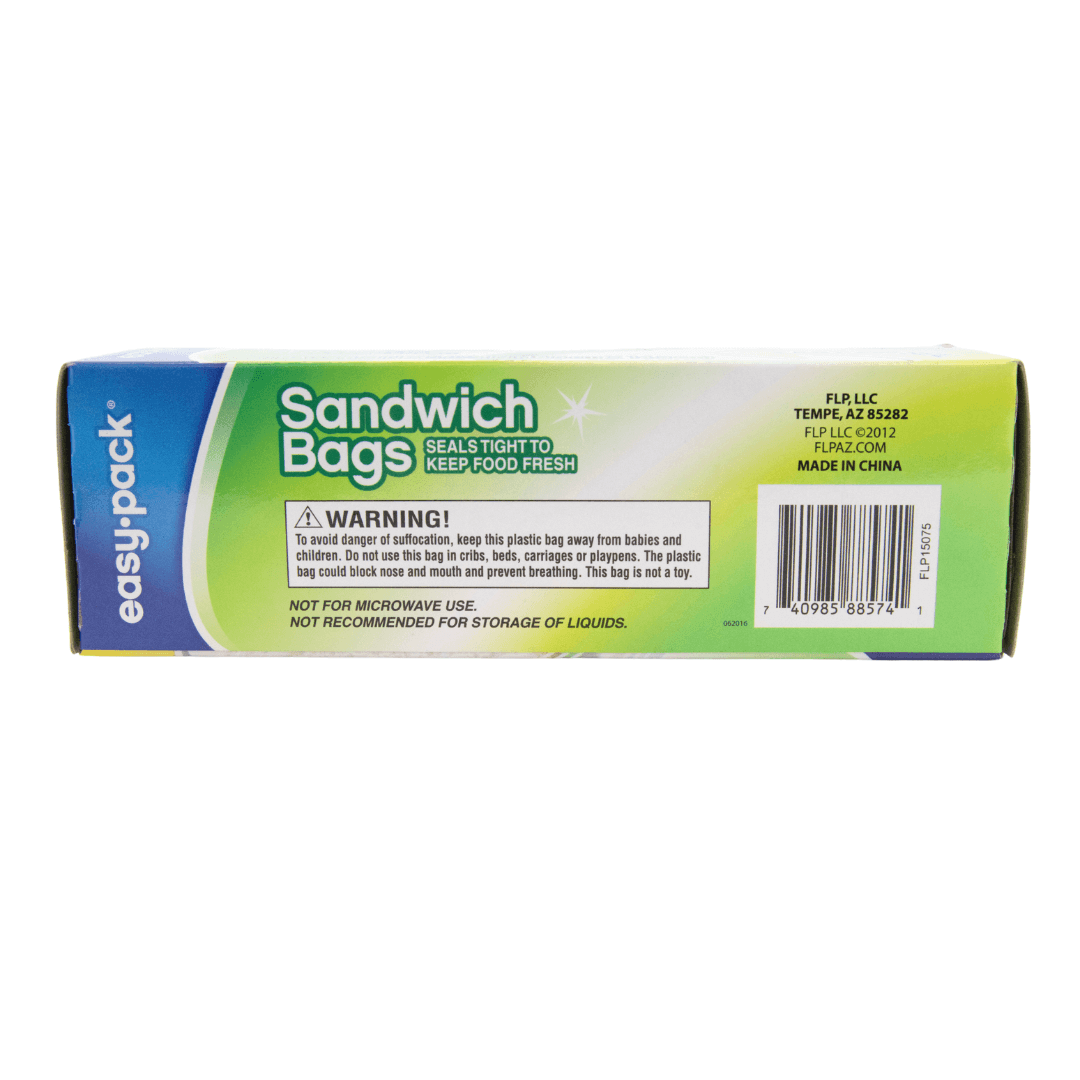 Easy Pack Sandwich Bags 40 Count